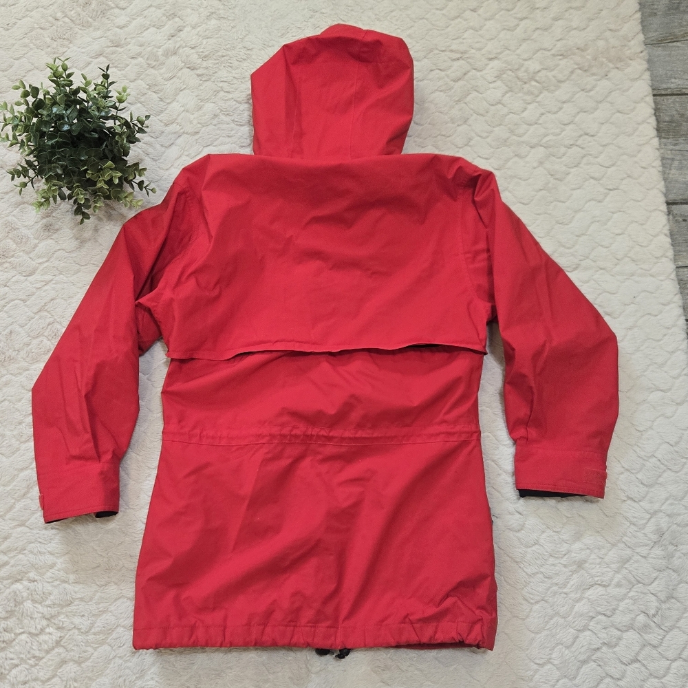 Eddie Bauer Red Vintage Gore-Tex Gorpcore Windbreaker Jacket, Size Small - Picture 5 of 15